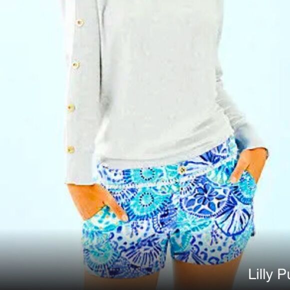 Lilly Pulitzer Adie Shorts - Picture 2 of 4